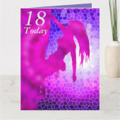 18. Geburtstag Kletterkarte Karte (Vorderseite)