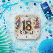 18. Geburtstag Pappteller (Party)