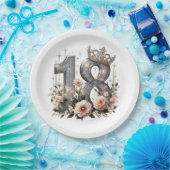 18. Geburtstag Pappteller (Party)