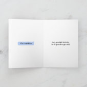 18. Geburtstag personalisierter Add Name Computing Karte (Innenseite)