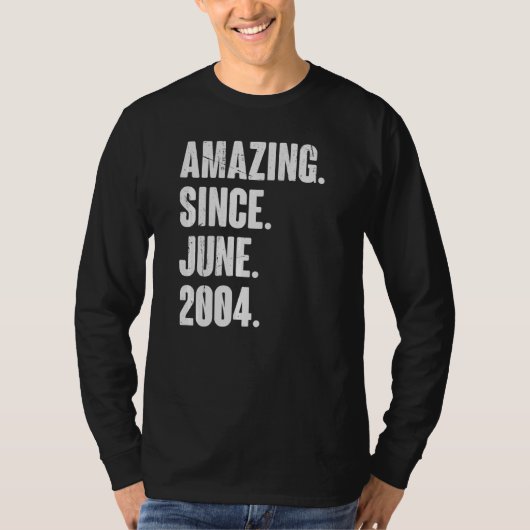 18. Geburtstag Phantastisch seit Juni 200 T-Shirt (Vorderseite)