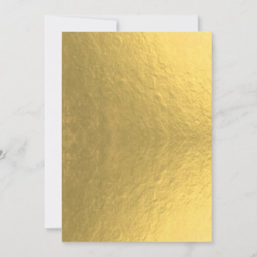 18. Geburtstag schwarze Goldjungen Einladung (Rückseite)