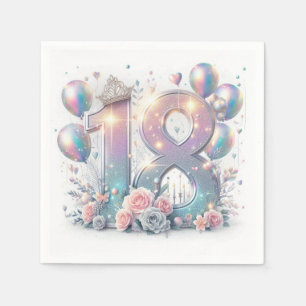 18. Geburtstag Serviette
