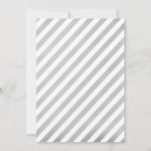 18. Geburtstag - Silberballons Einladung (Rückseite)