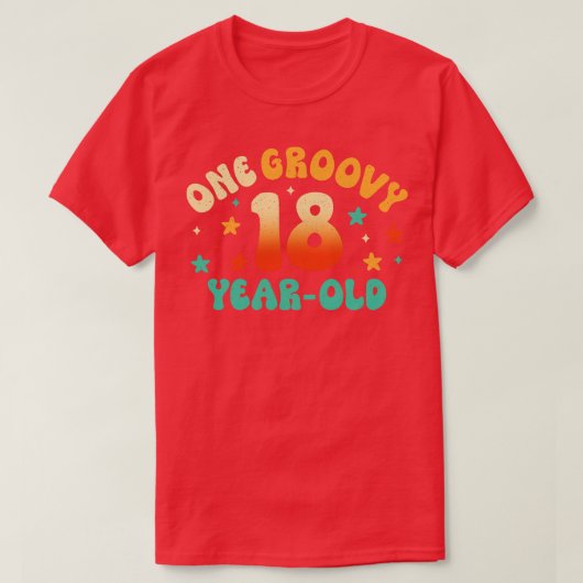 18. Geburtstag T-Shirt (Design vorne)
