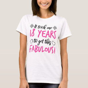 18. Geburtstag T-Shirt