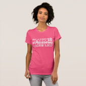 18. Geburtstag T-Shirt (Vorne ganz)