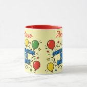18. Geburtstag Tasse (Zentrum)