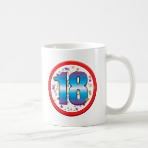 18. Geburtstag v2 Kaffeetasse