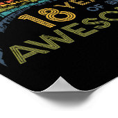 18. Geburtstag Vintag 2004 18. Geburtstag Poster (Ecke)