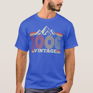 18. Geburtstag Vintage Berge Wandern Mädchen T-Shirt