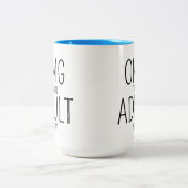 18. Geburtstag Zweifarbige Tasse (Mittel)