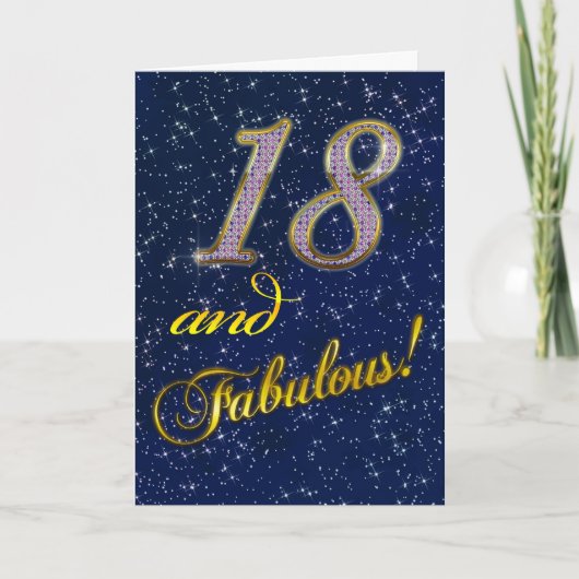 18. Geburtstags-Party Einladung (Vorderseite)