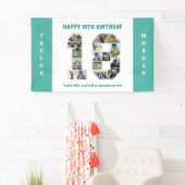 18. Geburtstagsfeier 18. FotoCollage Banner (Insitu)