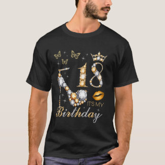 18. Geburtstagsfeier 18 Jahre alt 18. Geburtstag T-Shirt