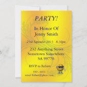 18. Geburtstagsfeier Einladung (Rückseite)