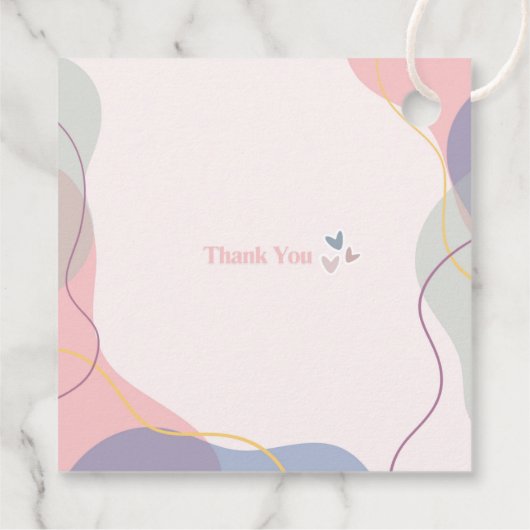 18. Geburtstagsgeschenk Geschenkanhänger (Rückseite)