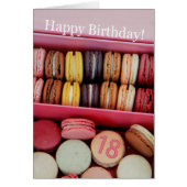 18. Geburtstagskarte (Vorne)