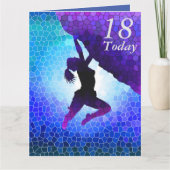 18. Geburtstagskarte Karte (Vorderseite)