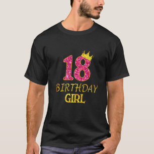 18. Geburtstagskünstlerin 18 Jahre alt 18. Geschen T-Shirt