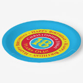 18. Geburtstagsparty Paper Teller (Schrägansicht)