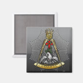 18. Grad: Ritter der Rose Croix Magnet (Vorderseite/Rückseite)