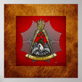 18. Grad: Ritter der Rose Croix Poster (Vorne)