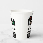 18 Halloween-Tangram-Bilder Pappbecher (Rechts)