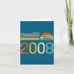 18. Hochzeitstag Ehemann Seit Design Karte