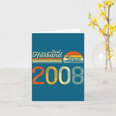 18. Hochzeitstag Ehemann Seit Design Karte (Gelbe Blume)