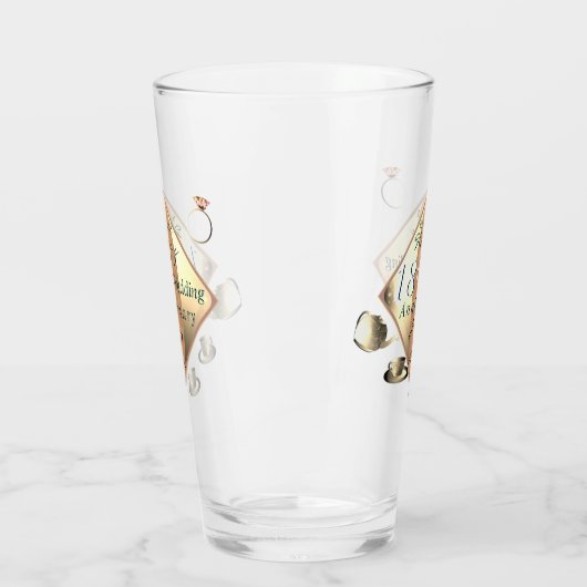 18. Hochzeitstag Porzellan Cat's Auge Glas (Links)