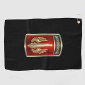 18. Im Flugzeug Pflaster-Artillerie-Brigade Golfhandtuch (Horizontal)