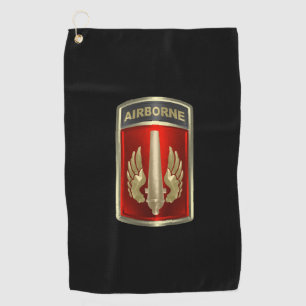 18. Im Flugzeug Pflaster-Artillerie-Brigade Golfhandtuch