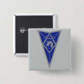 18. Im Flugzeug Recondo - Fort Bragg - Infantry Bl Button (Vorne & Hinten)