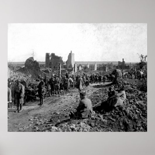 18. Infanterie in St. Baussant Poster (Vorne)