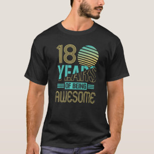 18 Jahre alt 18. Geburtstag 16 T-Shirt