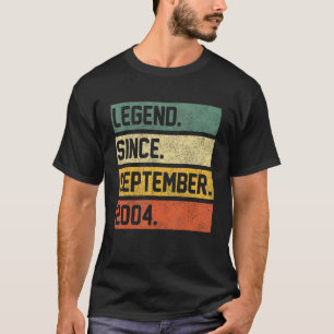 18 Jahre alt 18. Geburtstag seit September T-Shirt