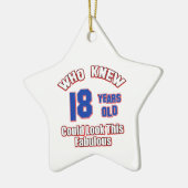 18 Jahre alt aussehen fabelhaft Keramik Ornament (Links)