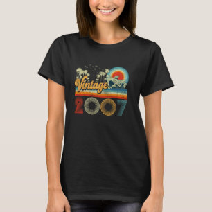 18 Jahre alt  Vintage Hergestellt in 2007 18. Gebu T-Shirt