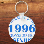 18 Jahre Alte Geburtstagsdesigns Schlüsselanhänger (Vorderseite)
