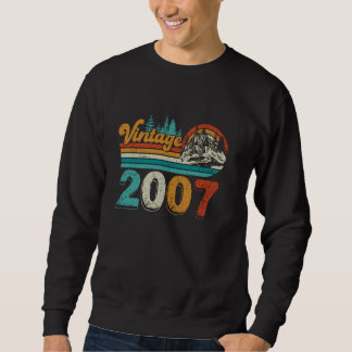 18 Jahre alte Geschenke Vintag Geboren im Jahr 200 Sweatshirt
