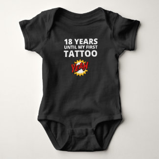 18 Jahre bis zu meinem ersten Tattoo Niedliche lus Baby Strampler