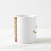 18 Jahre INDIVIDUELLE NAME OM Coin Glitzer Kaffeetasse (Mittel)