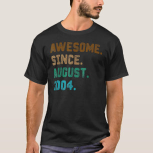 18 Jahre Phantastisch seit August 2004 18. Geburts T-Shirt