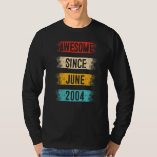 18 Jahre Phantastisch seit Juni 2004 18. Geburtsta T-Shirt