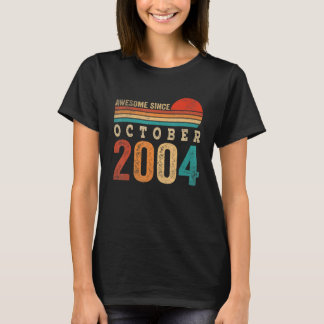18 Jahre Phantastisch seit Oktober 2004 18. Geburt T-Shirt