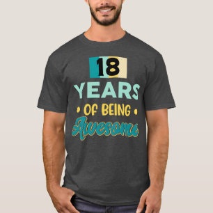 18. Jahre Vintager Geburtstag zum Geburtstag T-Shirt