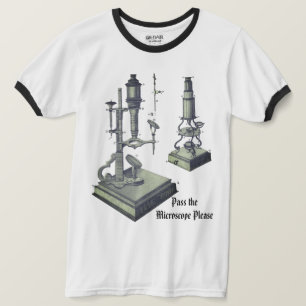 18. Jahrhundert Microscope Antique Science Nerd ! T-Shirt