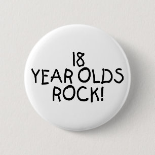 18 Jährige Felsen- Button