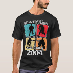 18-jähriger Eishockeyspieler 2004 18. Geburtstag V T-Shirt
